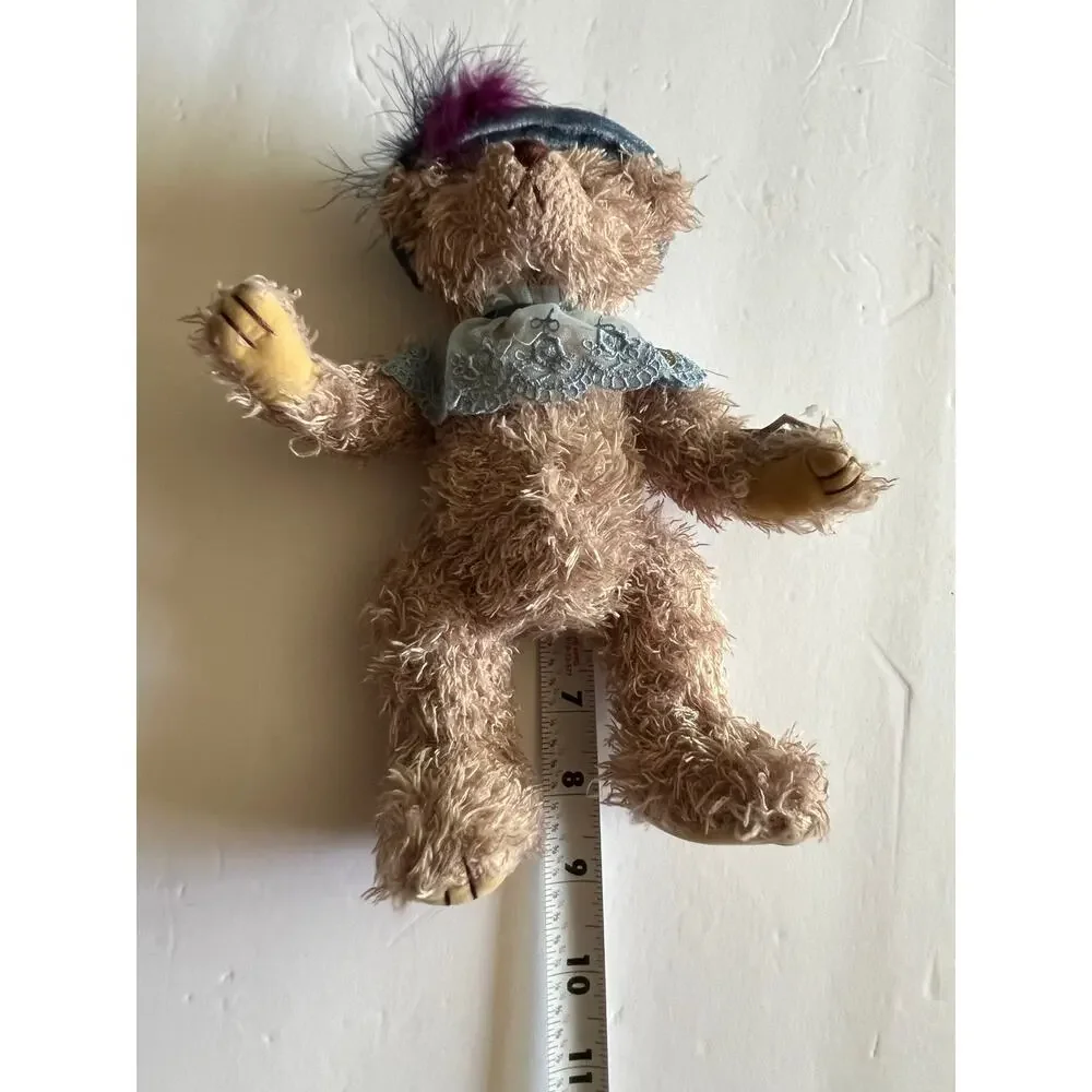Pickford Bears Brass Button Sidney Power Bear of Health Teddy Plush 9” Tag